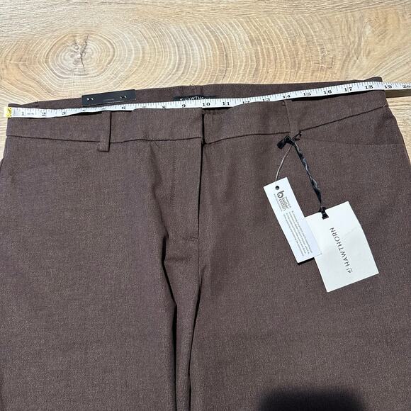 41 Hawthorne Becca Mid Rise Bootcut Trouser Pant Brown Heather 16 NEW - Picture 9 of 11
